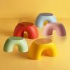 Children Stool Plastic Kids Stool Skid Resistant Footstool Multifunctional Step Stool for Bathroom