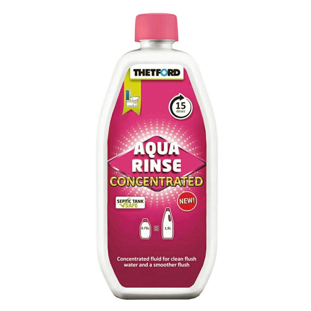 

CARMATE Porta Potty AQUA RINSE, 750ml, Portable Toilet Stain Resistant, Pink, PP100