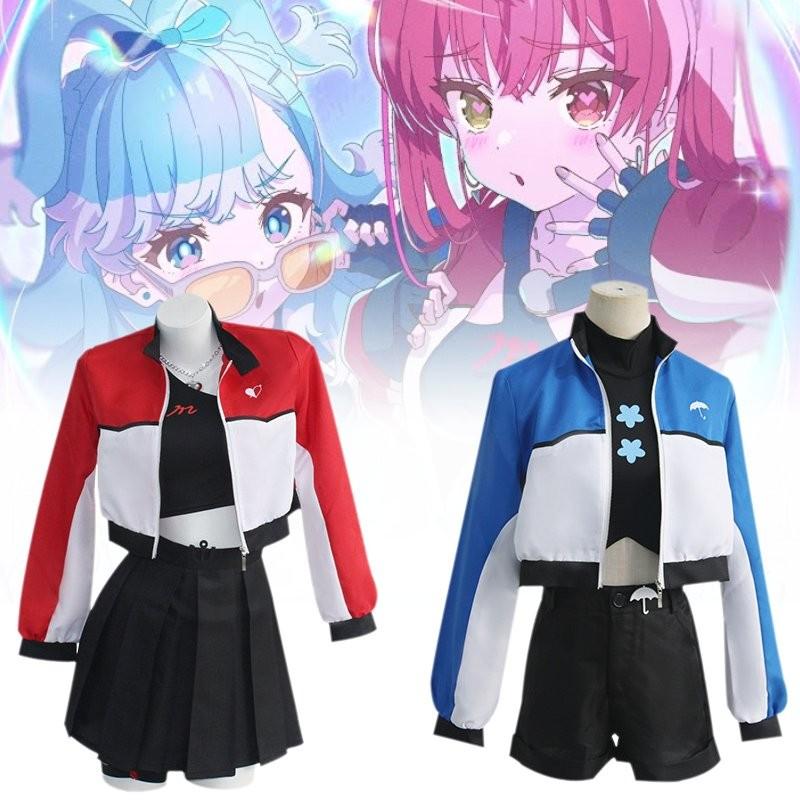 Marine Hololive Role Kobo Festivals Cosplay Decoration Costume Set Performance