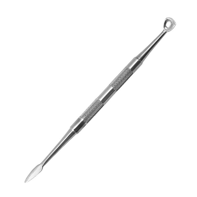 Nagel- und Nagelhautschieber-Set: Edelstahl, Doppelseitig, Spiegelglanz