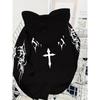 American Men's Fashionable Casual Sports Hooded Sweatshirt, Street Fashion Multifunctional Top Hooded Sweatshirt