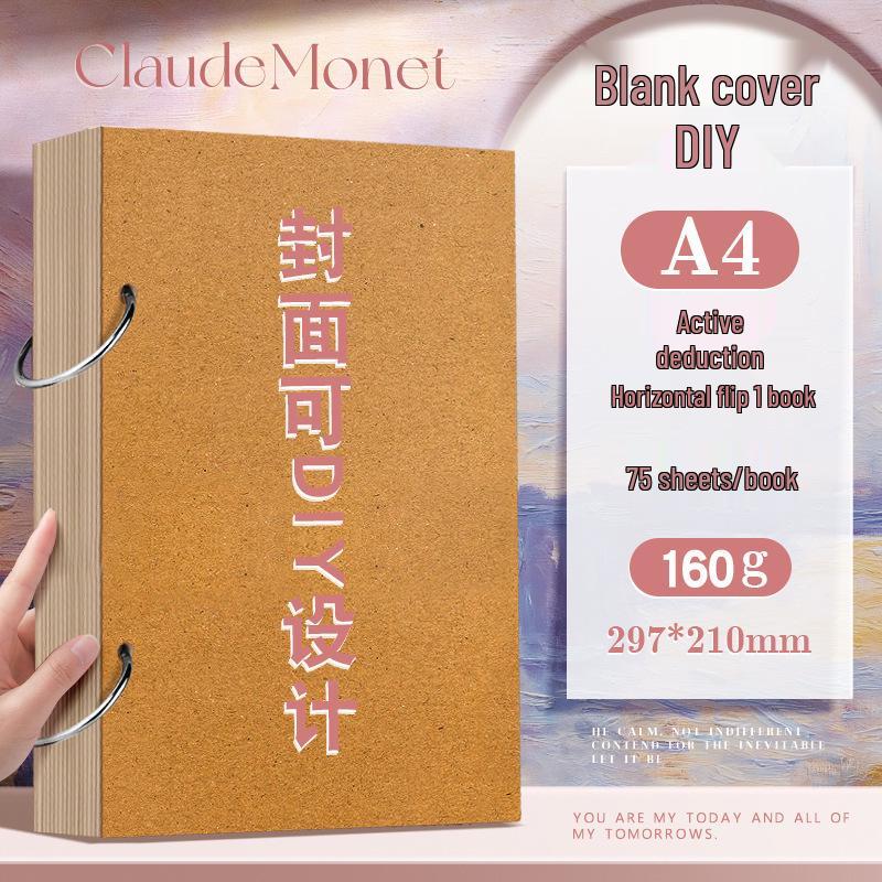 Premium Hardcover Detachable Sketchbook for Art Students with Thick Drawing Paper