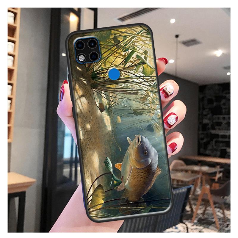 CARP FISH FISHING Case For Xiaomi Redmi Note 10 Pro Note 9 Pro Note 11 Pro 8T 9S 10S 10 9A 9T 9C Cover Case