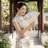 Bamboo Frame Traditional Dance Fan Antique Handheld Fan Women Fan Folding Fan  Cultural Performance