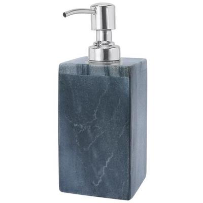 Crocon Black Marble Refillable Dispenser Pump Bottle for Bathroom & Kitchen Decor Vanity Countertop Accessory Set :- (7x7x18cm)