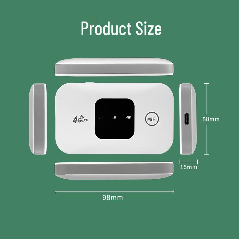 Indonesian 4G LTE Portable WiFi Router with SIM Card Slot