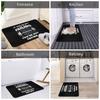 If You Are Not Failing You Are Not Trying Front Door Mat Anti-Slip Indoor Quick Dry  Doormat Kitchen Balcony Entrance Rug Carpet