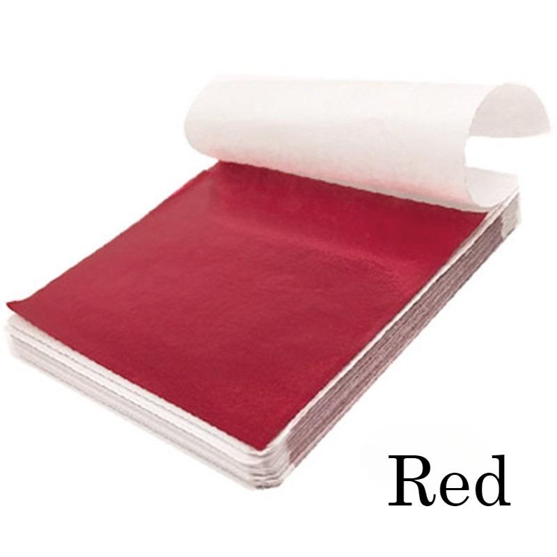 High Quality Gold/silver Foil Paper 9 * 9CM, Color, Buddha Statue Hotel Decoration Supplies, Furniture DIY Crafts Gold Foil Paper, Nail Art Supplies