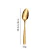6-Piece Cross-Handle Snake Pattern Titanium-Plated Stainless Steel Cutlery Set (Knife, Fork, and Spoon)