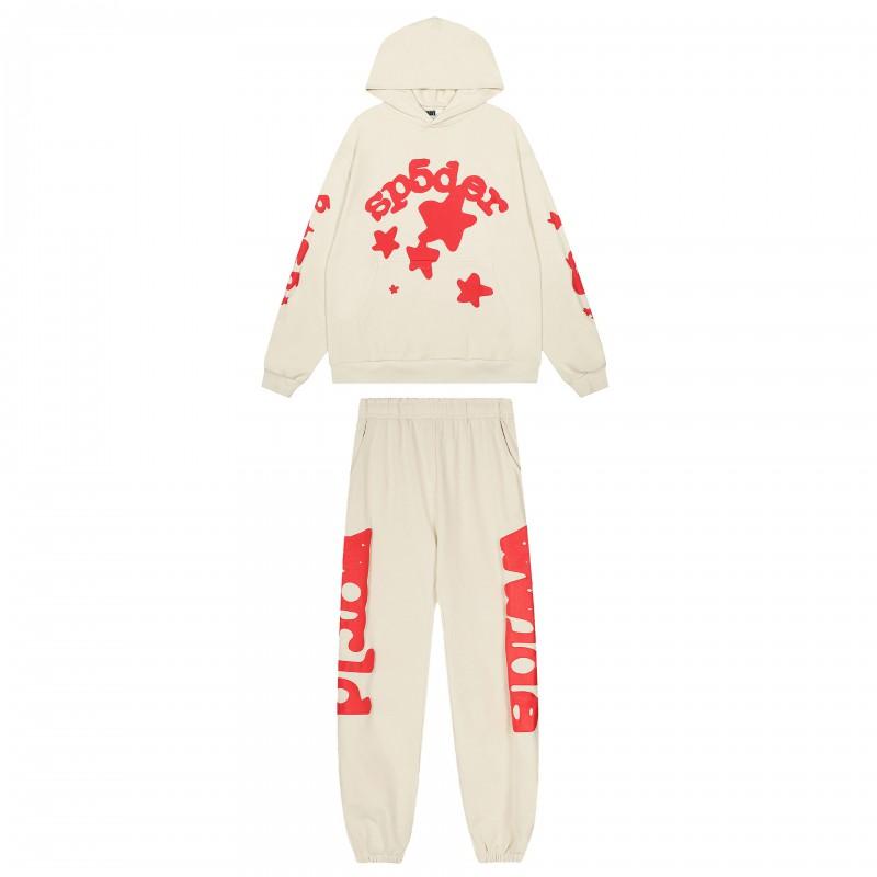 2026 Set Tuta con Felpa Senza Cappuccio in Cotone Leggero e Pantaloni Jogger Uomo Donna Streetwear Casual