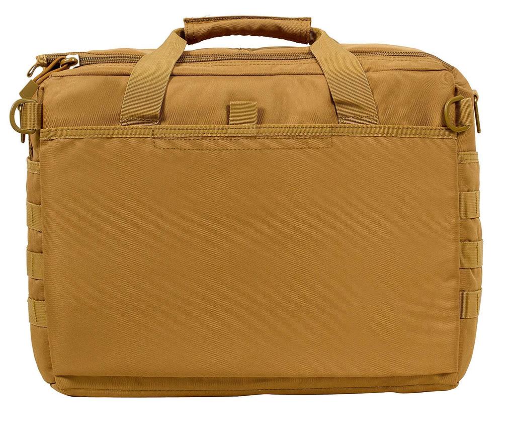 Cybertron Waterproof 900D Multifunctional Shoulder Bag with MOLLE Military Tactical Tote Messenger Computer Khaki Closure, Bag, 14.1" PC/Laptop Bag,