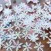 1Pack/300pcs - Christmas Snowflake Flakes,  Throwing Paper Scraps At Parties,DIY Fake Snow Home Decors