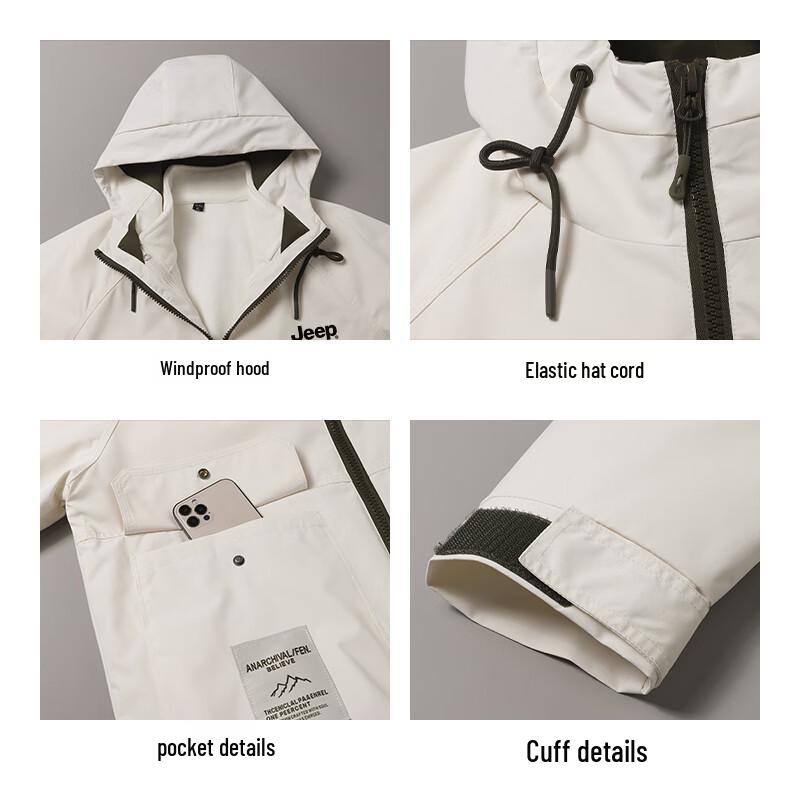 JEEP SPIRIT Men's 3-in-1 Outdoor Jacket