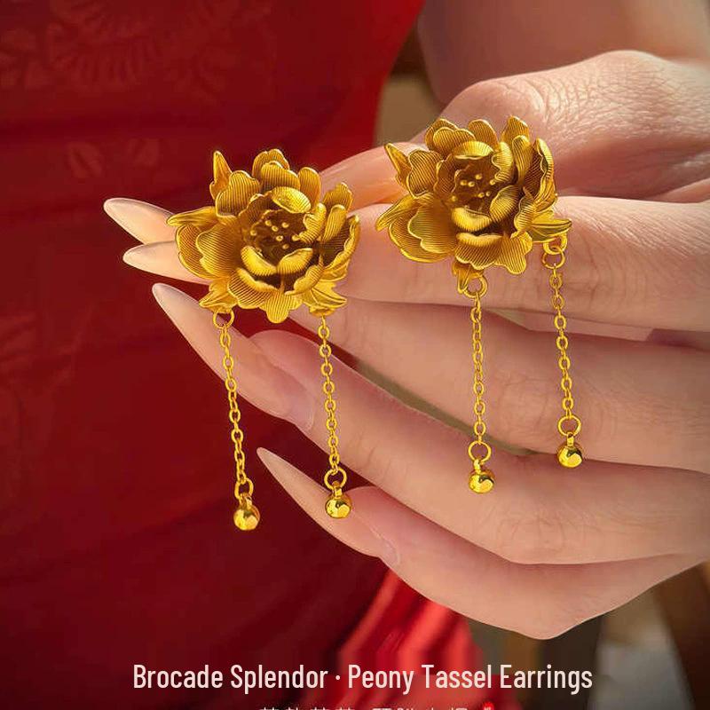 Orecchini Estivi di Fiori Dolci: Versatili Borchie di Alta Gamma con Ago in Argento 925
