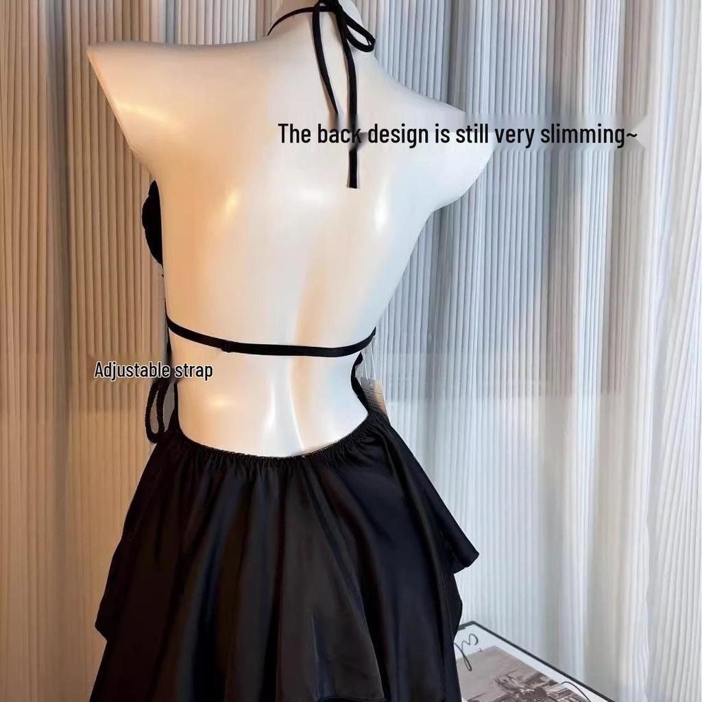 Nachthemd im Schmetterlingsstil mit Rückenfreiem Design und Brustpolstern - Pure Desire Hauspyjama