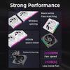 LDPCSJ DL-2 Computer Chassis Fan 120mm 5V 3-pin ARGB Cooler 12V/4PIN PWM 800-2000 RPM 3-in-1 Quiet Building Block Cooling Fan