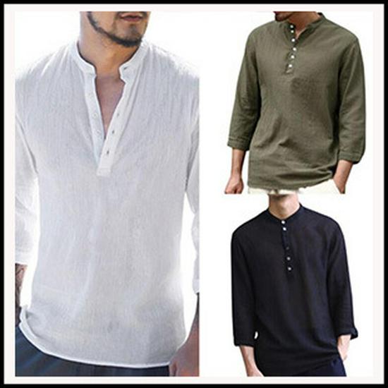 2018 Pánský evropský a americký styl Dlouhý rukáv Jednobarevný Knoflík Vzad Dlouhý kabát BC7928