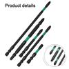 Special Cross Screwdriver Bit Set 6PCS Magnetized for Electricians Use