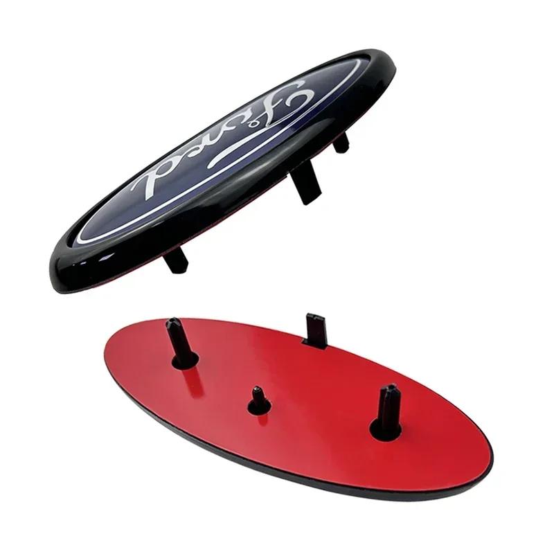 Adesivo per Auto 2026 14,6x5,7cm Emblema Griglia Anteriore per Ford Kuga Focus Ranger Mustang Mondeo Fiesta Explorer Transi