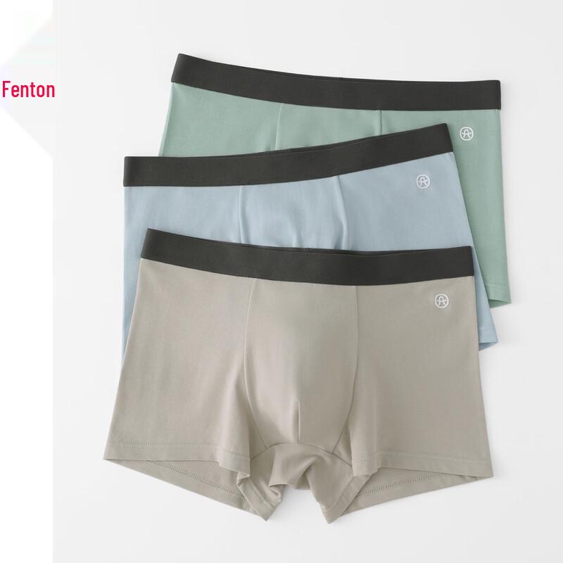 Fenteng Men's Pure Cotton Antibacterial Boxer Briefs