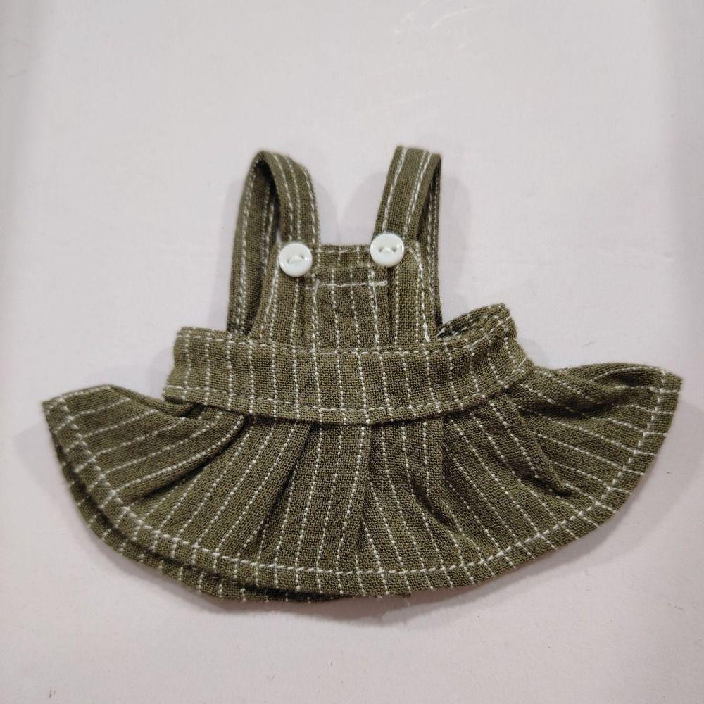 Denim Dress Doll Clothes Accessories Dolls Outfit Mini Bear Clothes Dress   Stuffed Dolls