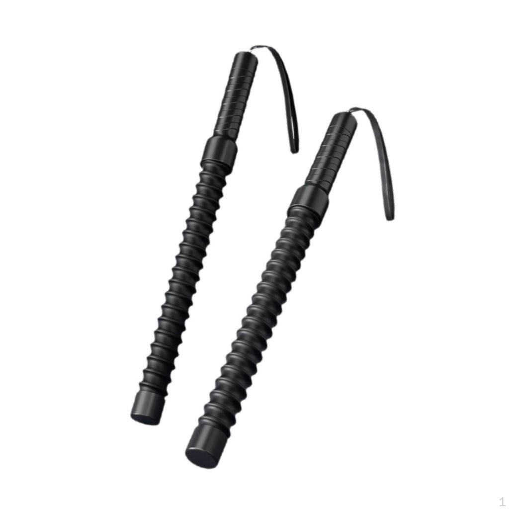 2 kusy Cvičební lano Bezšňůrové Battle Rope Pružinová ocel Všestranná tréninková lana pro svaly