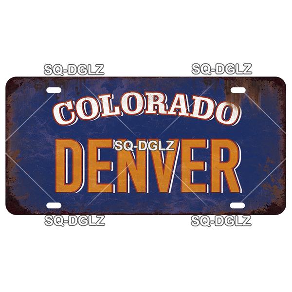 USA WEST City LOS ANGELES 15x30cm Plate Sports Tin Sign State Wall Decoration Metal Sign Home Decor Painting Plaques Art Poster