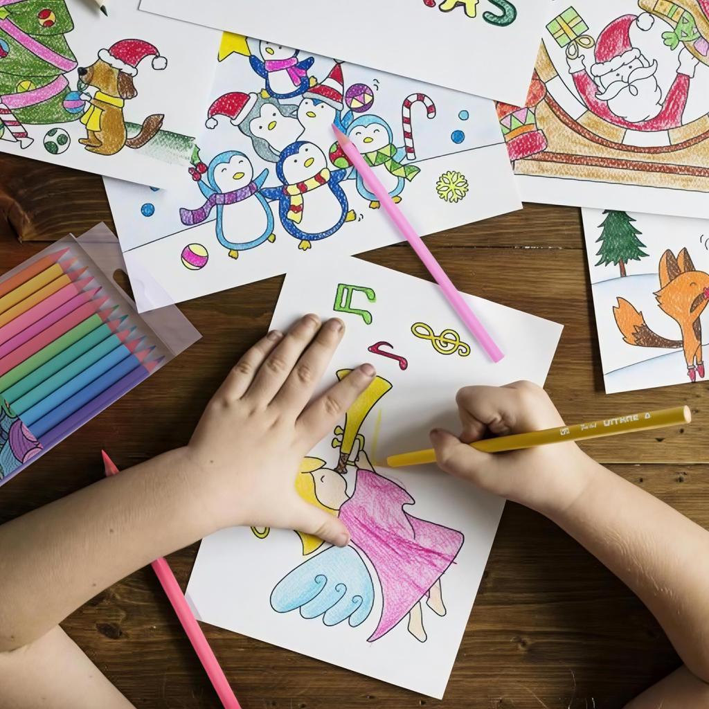 ECOTREE Macaron Colored Softening Pastel for Adults and Pencils, Wood, Colors, Children, 12-Pack