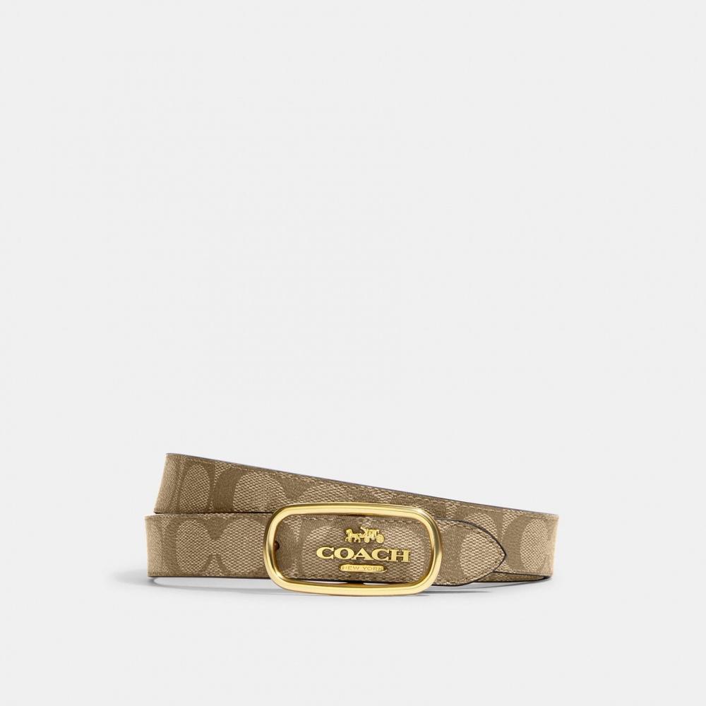 

Ремень Coach Morgan с прямоугольной пряжкой, 25 мм