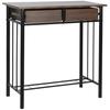 Ensemble de Table - DKD HOME DECOR - Multicolore - 2 Chaises - Métal et Bois MDF - 80x84x50 cm