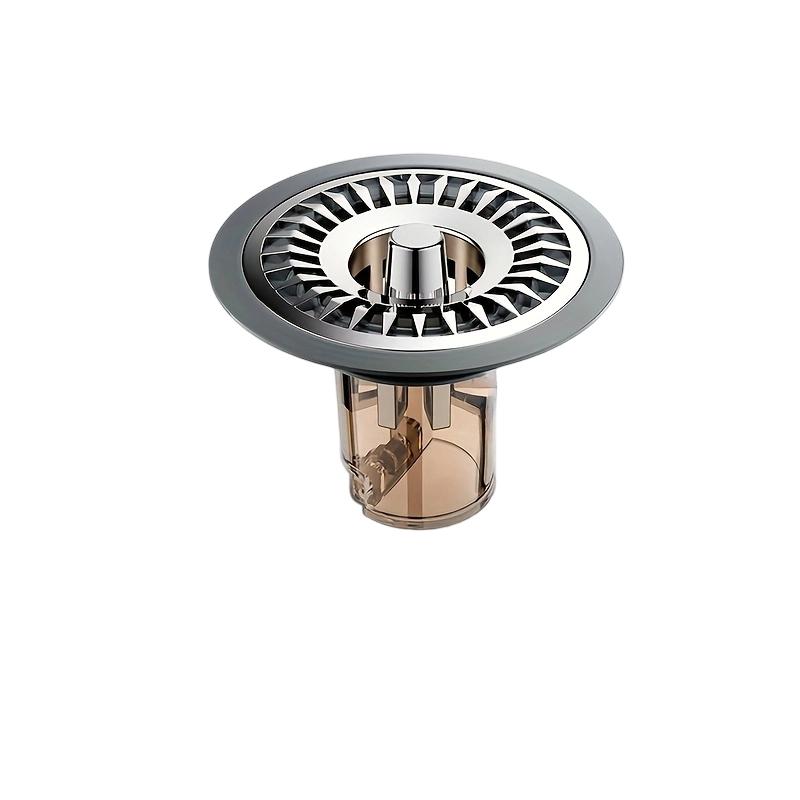 Bathroom Floor , Odor Filter Insert for Shower Sink, Fit Hair Catcher with Stainless Mesh