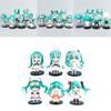 Hatsune Miku Pvc Chibi Figure Set Collectible Display For Anime Fans