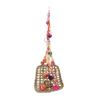 Bird Seagrass Swing Toys Colorful Rattan Balls Double Layer Parrot Climbing Hammock Swing with Wood