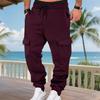 2026 New Autumn and Winter Fashionable Drawstring Loose Casual Pocket Trousers