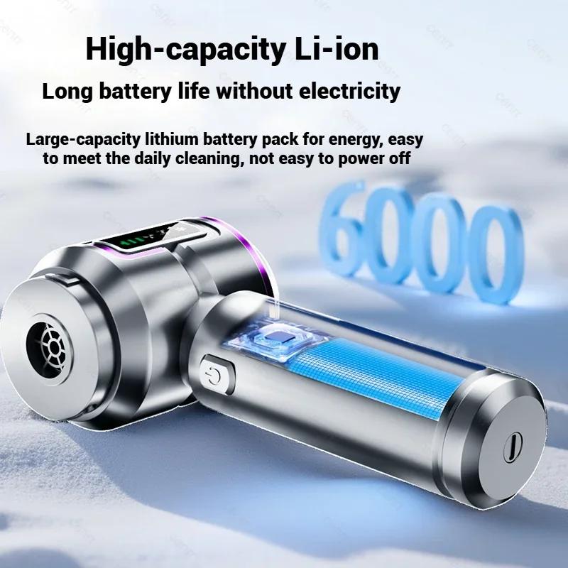 New 998000PA Car Vacuum Cleaner Rechargeable Cordless Portable Powerful Mini Car Vacuum Cleaner for Home Handheld Blower Car Cleaner