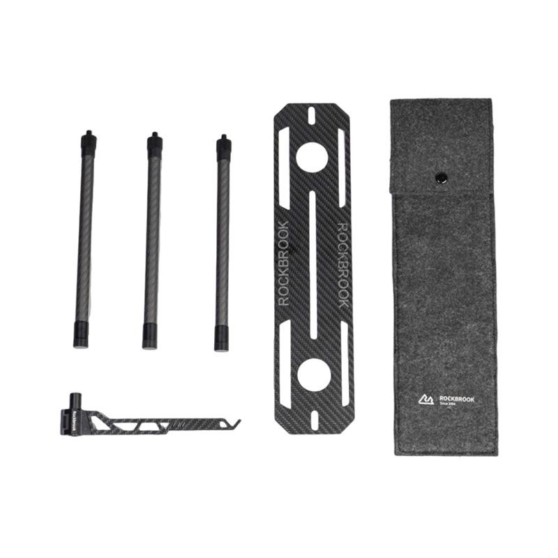 Aluminum Alloy Camping Lamp Stand - Portable Outdoor Lamp Pole Bracket