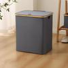 Laundry Basket With Lid Large Hamper Pull Handles Bin Basket Storage Basket For Clothes Toys Dorm Bathroom Bedroom College