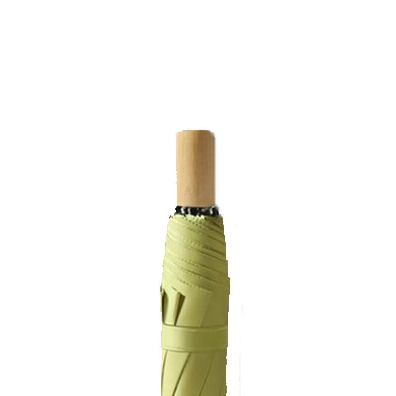 Tri-polar TP7027 Manual Wooden Handle Foldable Umbrella