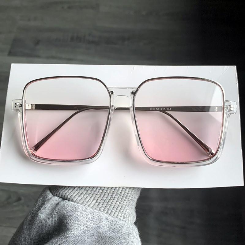 

Очки с большой оправой для румян, Женский артефакт без макияжа, Атмосфера, Фотографируйте, Демонстрируйте худобу, Солнцезащитные очки с защитой от ультрафиолета, Модные солнцезащитные очки [No degree blush flat mirror]