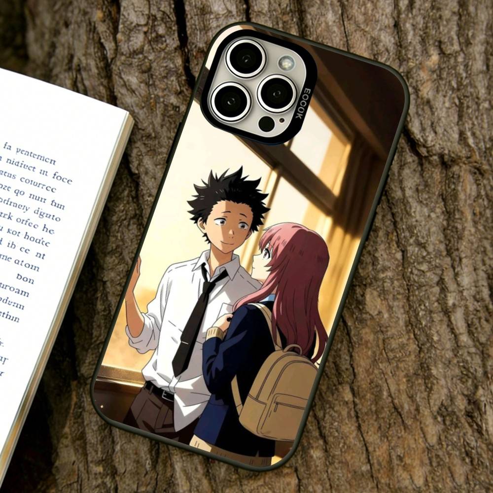 Your Lie in April Phone Case For iPhone 17,16,15,14,13,12,11 Plus,Pro Max,XS,Colorful Silver Black Cover