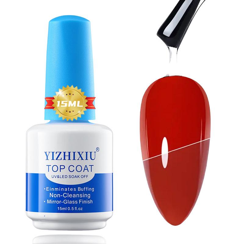 Functional Gel Nail Polish Set: Strengthening Base Coat, Balancing Matte Sealer, Marbling Liquid