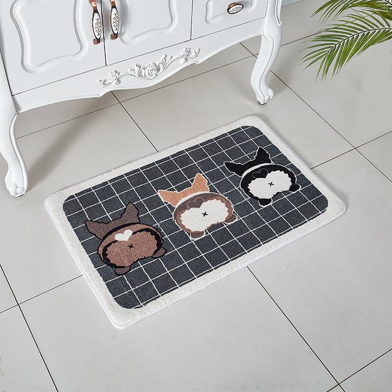 Cartoon Absorbent Bathroom Door Mat