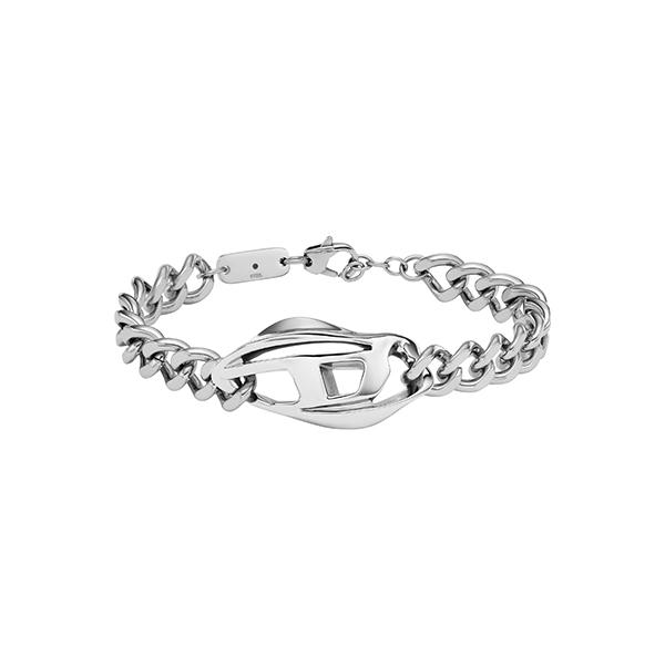 Diesel Accessory Dx1413040 D Logo Chain Bracelet