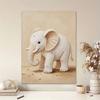 Pearl DIY Art Painting Cute Elephant Handcrafted Picture Indoor Wall Ornament Relaxing Leisure Hobby Exquisite Home Decoration Gift