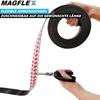 MAGFLEX Magnetic Tape Self-adhesive Strong Magnetic Strip Magnetic Adhesive Tape 3 Meters