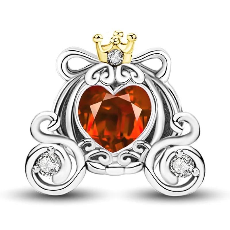 Copper Elephant Pumpkin Car Butterfly Love Heart Diy Pendant Beads Fit Bracelet Making Gift Of High Quality Jewelry