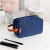 Travel Doublelayer Toiletry Bag Portable Storage Bag Large Capacity Makeup Bag