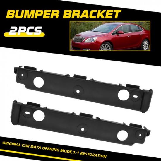 durable 2 Front Left and Right Bracket Bumper for 2012-2017 Buick Verano