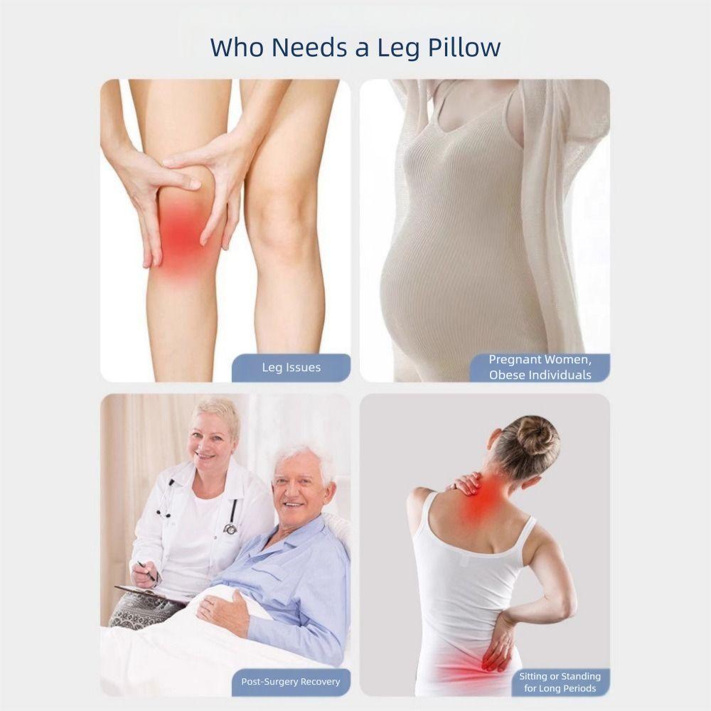 Memory Foam Leg Pillow Beautiful Legs Multifunctional Varicose Cushion Pressure Relief Ergonomic Support Cushion Pregnant Woman