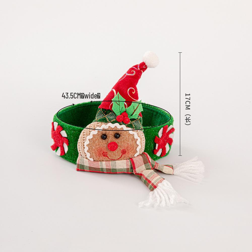 Christmas Cartoon Doll Curtain Buckle and Window Decoration